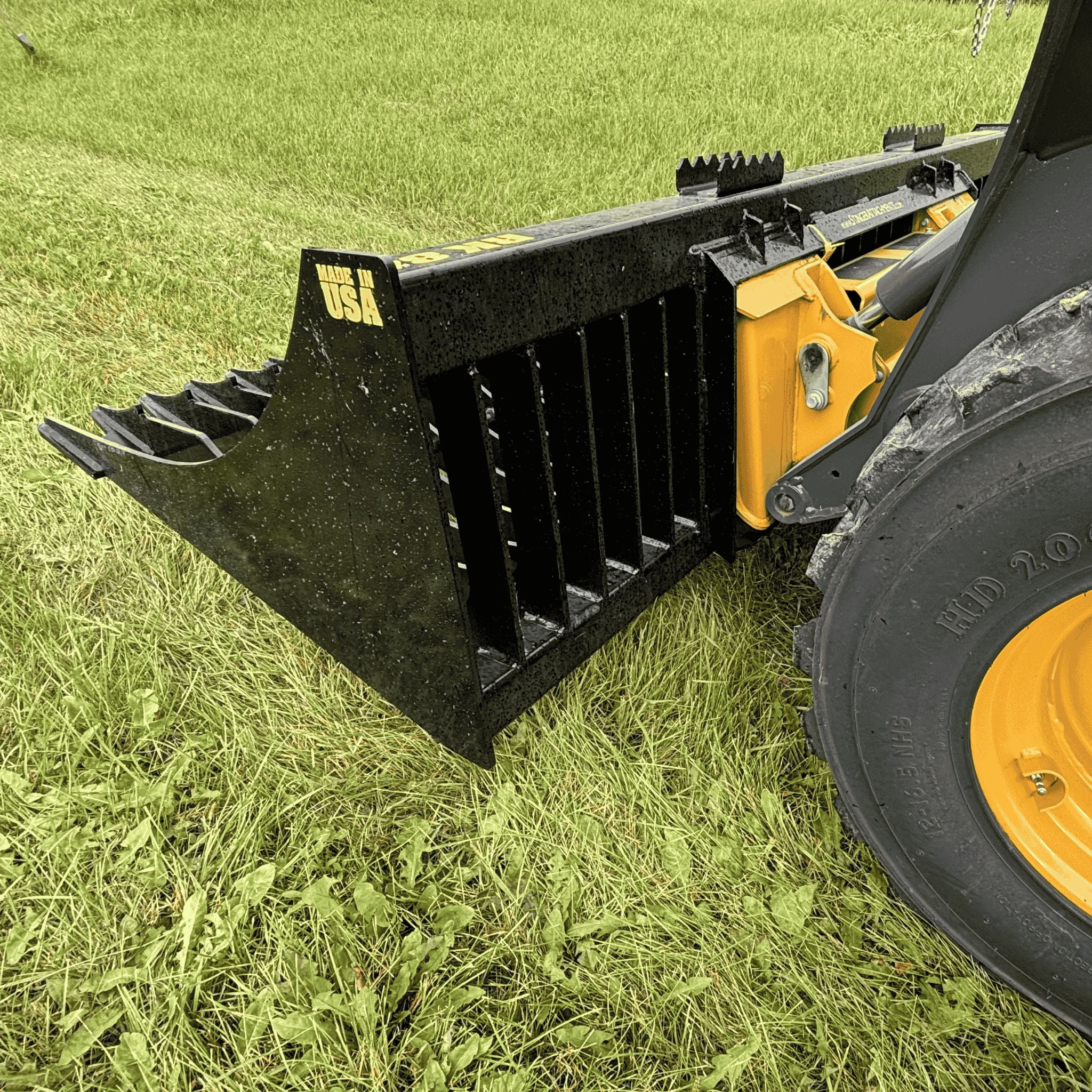 Stinger Rock Bucket (RK) | 1-Piece Tine | Grade 50 Steel