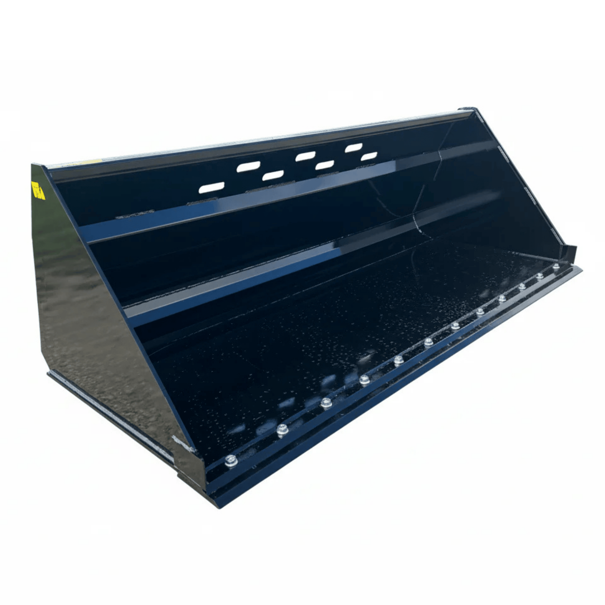 Stinger Skid Steer Snow Bucket | High Capacity & See-Through | 6ft - 10ft