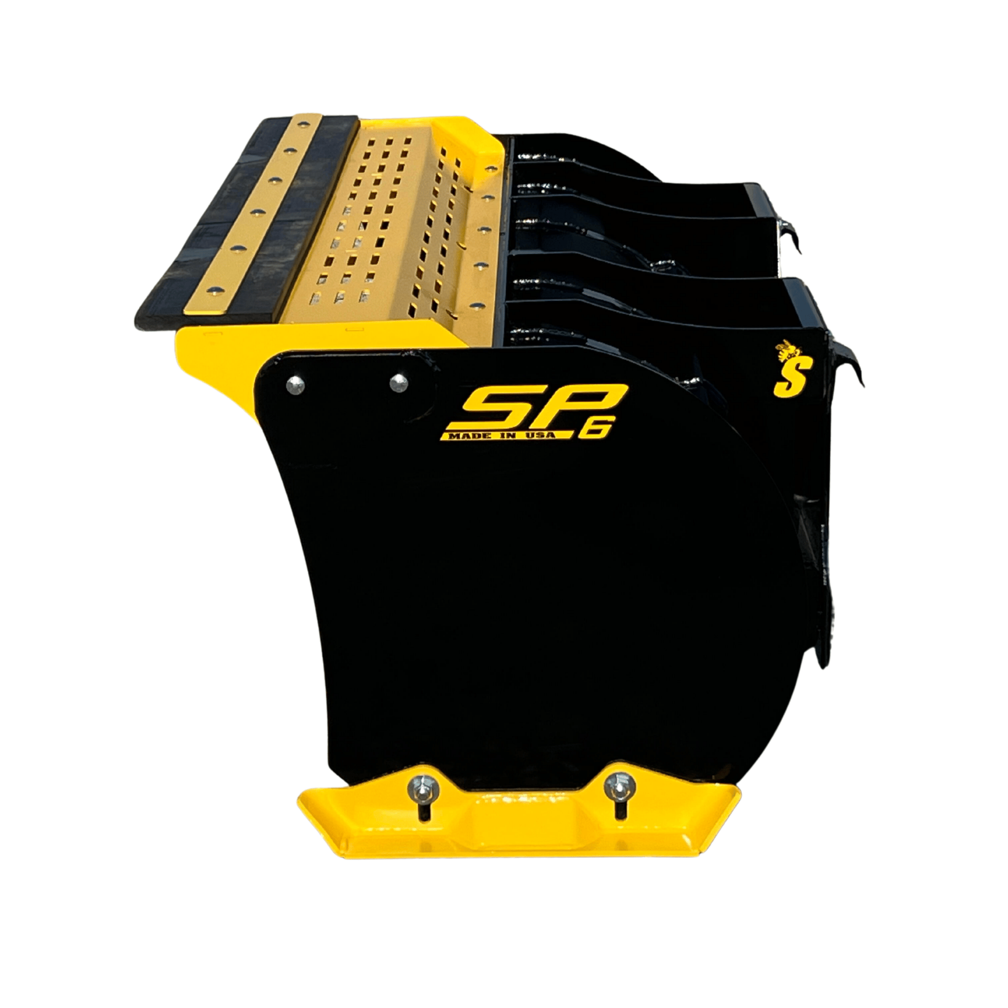 Stinger Skid Steer Snow Pusher | 5ft - 8ft | 25" Box & Dragback