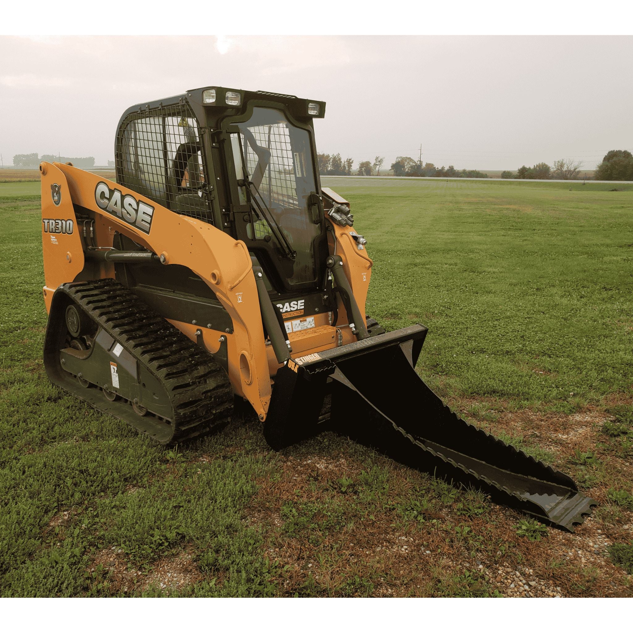 Stinger Stump Bucket (STB) | 52" Spade | Romac Teeth